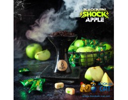 Табак BlackBurn Apple Shock (Кислое Яблоко) 100г Акцизный